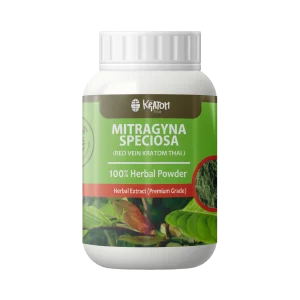 Mitragyna speciosa (Red Vein Kratom Thai) Powder Extract 50G.